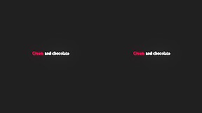 Cream and chocolate