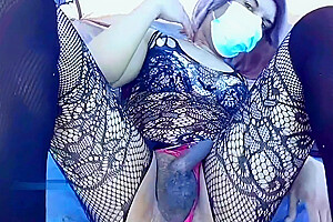 Creamy Wet & Messy Masturbating In Public Outside In A Tent Getting Nastyyy