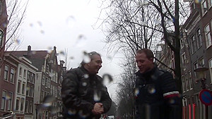 Cumshowered Dutch Prostitute Jerks Tourist