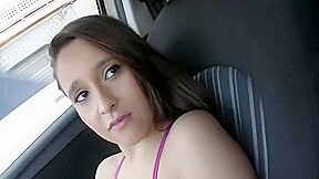 Curvy Latina Fucked For Free Ride And Money