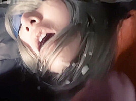 Cute Girl Tied Up And Fucked Huge Cum On Face And Hair - Nila Th