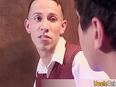 Cute Latino teens 18+ In The Confession Booth Getting Nasty And Sexy Again Bareback Style 7 Min