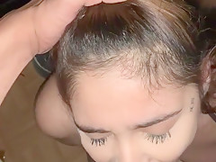 Cute Little Being Used For Blowjob