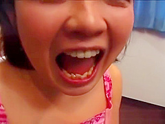 Cute asian babe getting nasty outdoor part4