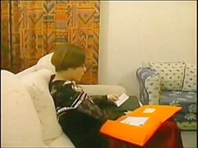 Cute french hairy teen 18+ seduced her teacher and loses her anal virginity