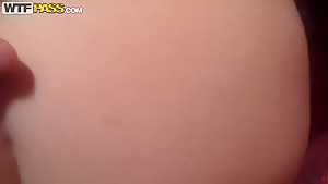 Cute teen 18+ brunette having sex in sushi bar