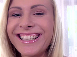 Czech Newcomer Shares Shaved Pussy and Inviting Asshole - PornWorld
