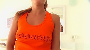 Daniela rode a dick pov style