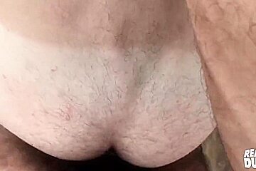 Dark Haired And Tim Hanes - Valentino Lets His Horny Bf Fuck Him Next To The Hot Tub