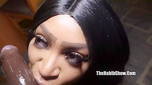Dark Hazel In Juicy Mouth Dick Sucking
