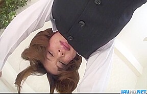 Dashing POV fuck for naughty beauty Emi Orihara