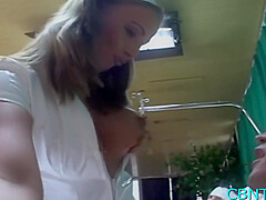 Dazzling Babe First Time Cave Fucked
