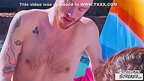 Declan Moore, Grayson Lange And The Twins In Barebacked By