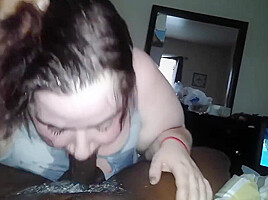 Deep Throating Daddys Dick