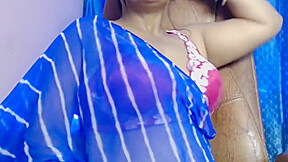 Desi Hot Sexy Beautiful Girl Opens Her Clothes And Bares Her Boobs And Does Erotic Dance
