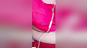 Desi Paid Bhabhi Shows Her Boobs And Pussy On Vc 3