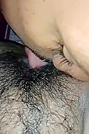 Desi Wife Hairy Pussy Licking