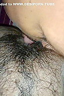 Desi Wife Hairy Pussy Licking