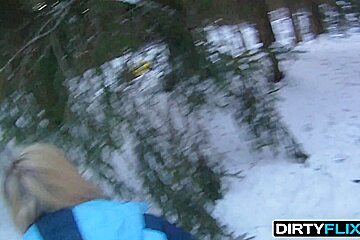 Dirty Flix - Jessy Brown - Snowboarder chick loves cock