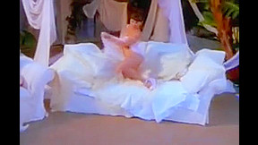 Dita Von Teese and Flower Edwards poolside pussyside