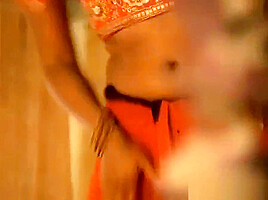Diva From India Sexy MILF Strip Tease