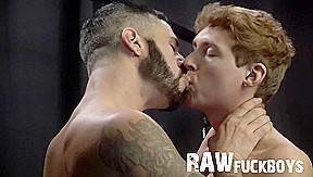 Dominant Inked Top Barebacks Gay Bottom
