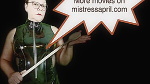 Dominatrix Part 2 - Three Slaves With One Whip In Prison - Mistress April