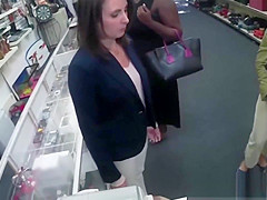 Easy Customer Takes Cock In Her Hairy Cunt For Dollars