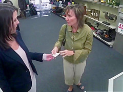 Easy Customer Takes Cock In Her Hairy Cunt For Dollars