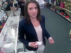 Easy Customer Takes Cock In Her Hairy Cunt For Dollars