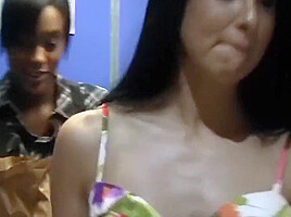 Ebony Toughie And Girly Fill Twats With Tongue Feat Lola Foxx Charlie Ninja