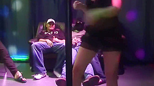 Ebony Turns Gangbang Into Interracial Fuck Fest