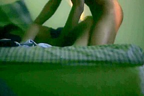 Ebony teen 18+ fucks her step