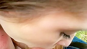 Emo teen 18+ fucks in a field