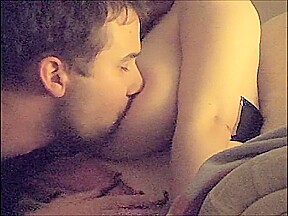 Emptying huge tits