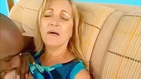 Enticing experienced female having an interracial fun