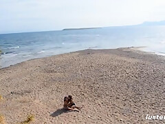 Erotic Amateur Lesbian Sex On The Beach
