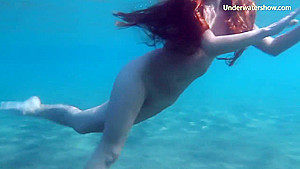 Erotic Young Models In Water