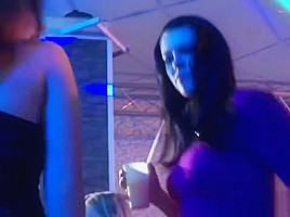 Euro beauties at the club down for a good shag