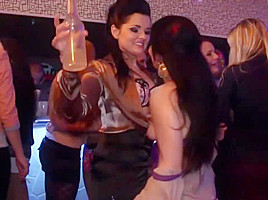 Euro beauties at the club down for a good shag