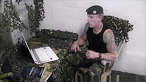Eva And Jessica Getting Kinky And Horny With A Soldier
