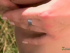 Eva Niev A Small Titties Doll Is Getting Fucked In Public Passionately By Her Fuckfriend  8 Min