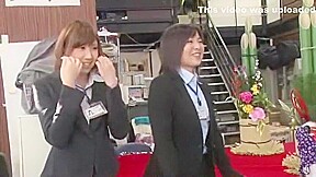 Exotic Japanese model Ayaka Fujikita, Tomoka Kuriyama, Mayuka Arimura in Incredible Public JAV movie