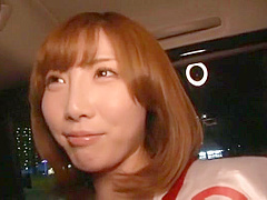 Exotic Japanese model Yui Akane in Horny Couple, Close-up JAV movie