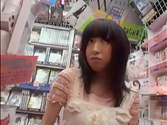 Exotic Japanese model in Fabulous Fingering, Outdoor JAV scene
