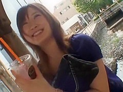 Exotic Japanese whore Aki Yoshinaga in Amazing Outdoor JAV movie