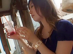 Exotic Japanese whore Aki Yoshinaga in Amazing Outdoor JAV movie