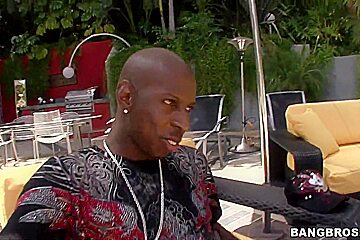 Exquisite Juelz Ventura takes on a huge black cock today