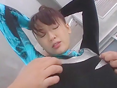 Fabulous Japanese girl Riri Kuribayashi in Hottest Cunnilingus, Facial JAV movie