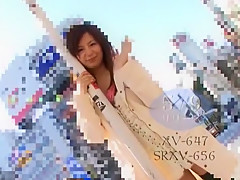 Fabulous Japanese girl Riri Kuribayashi in Hottest Cunnilingus, Facial JAV movie